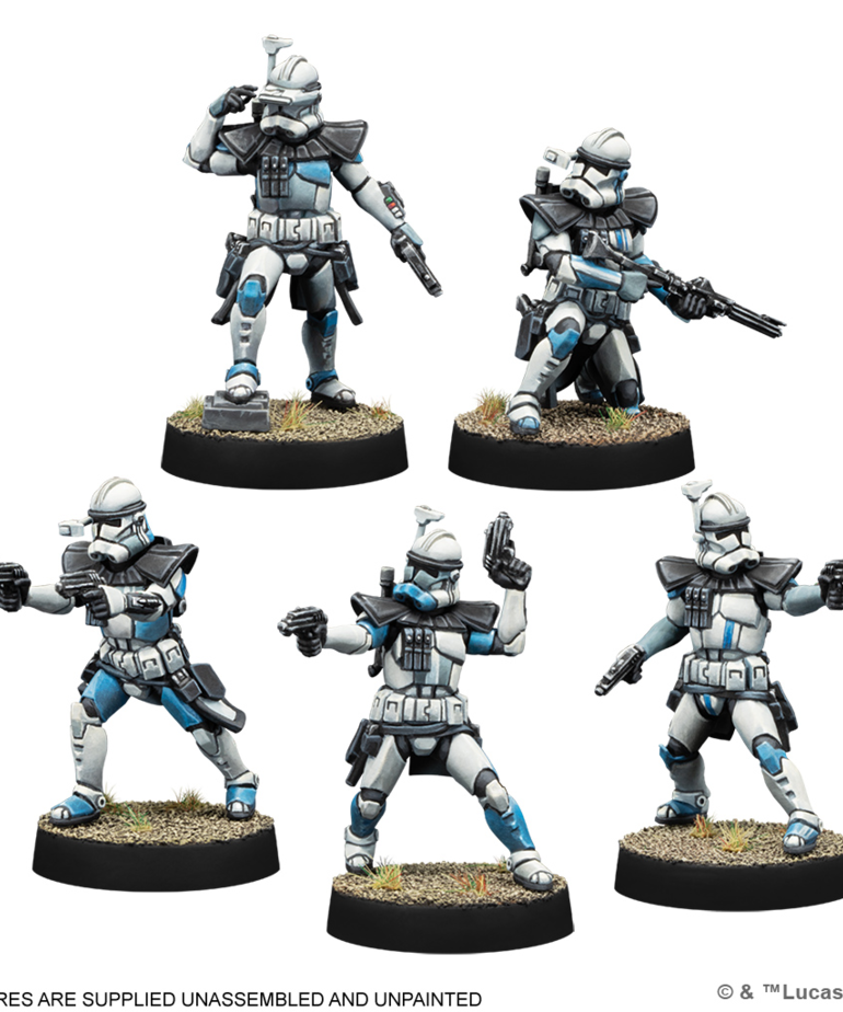 Atomic Mass Games - AMG Star Wars: Legion - Galactic Republic Starter Set