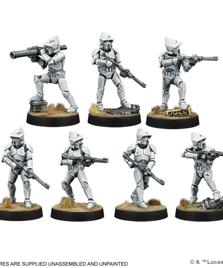 Atomic Mass Games - AMG Star Wars: Legion - Galactic Republic Starter Set