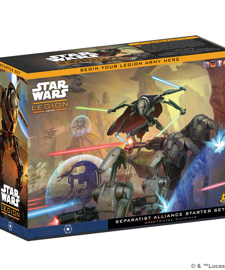 Atomic Mass Games - AMG Star Wars: Legion - Separatist Alliance Starter Set