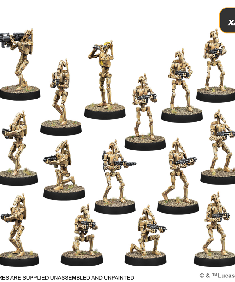 Atomic Mass Games - AMG Star Wars: Legion - Separatist Alliance Starter Set