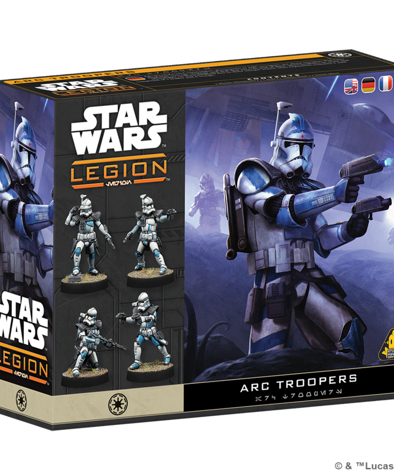 Atomic Mass Games - AMG PRESALE Star Wars: Legion - ARC Troopers Unit Expansion 01/16/2026