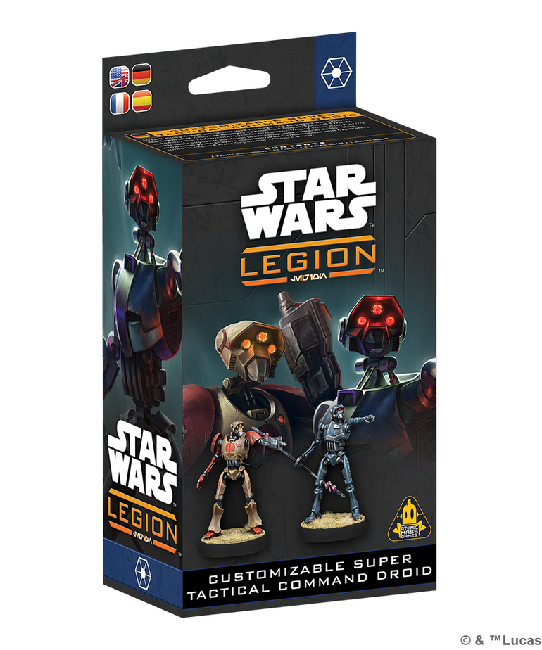 Atomic Mass Games - AMG Star Wars: Legion - Customizable Super Tactical Command Droid