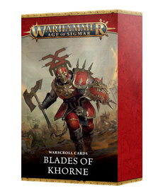 Games Workshop - GAW Warscroll Cards - Blades of Khorne
