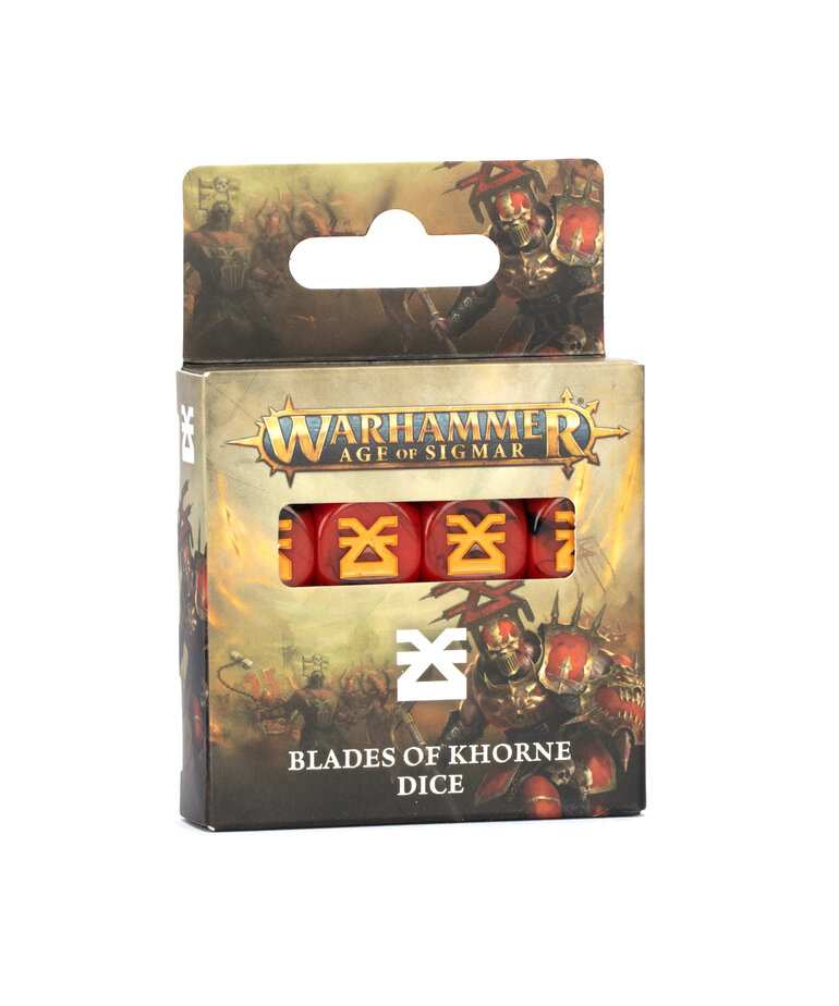 Games Workshop - GAW Warhammer: Age of Sigmar - Blades of Khorne Dice