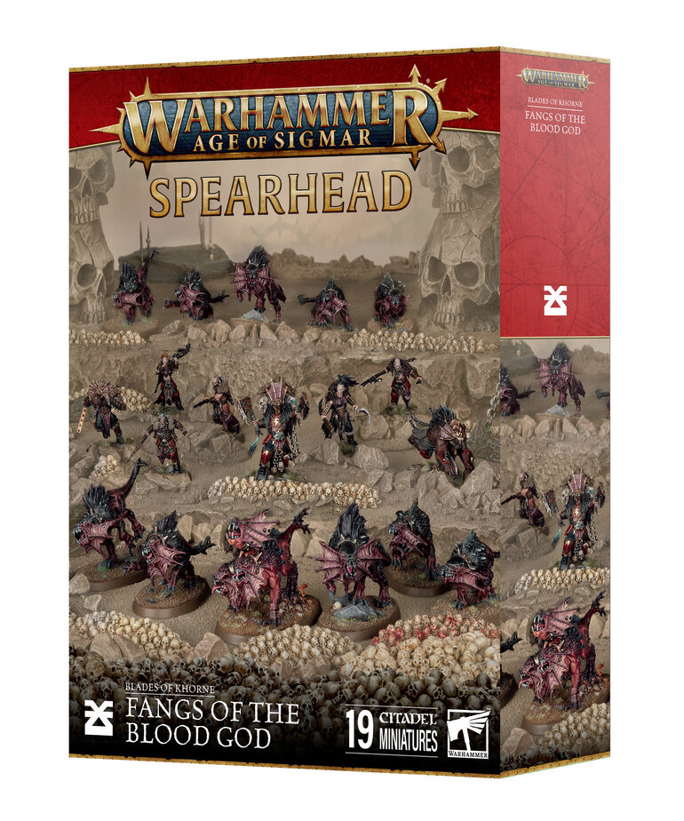 Games Workshop - GAW Warhammer: Age of Sigmar - Spearhead - Blades of Khorne - Fangs of the Blood God
