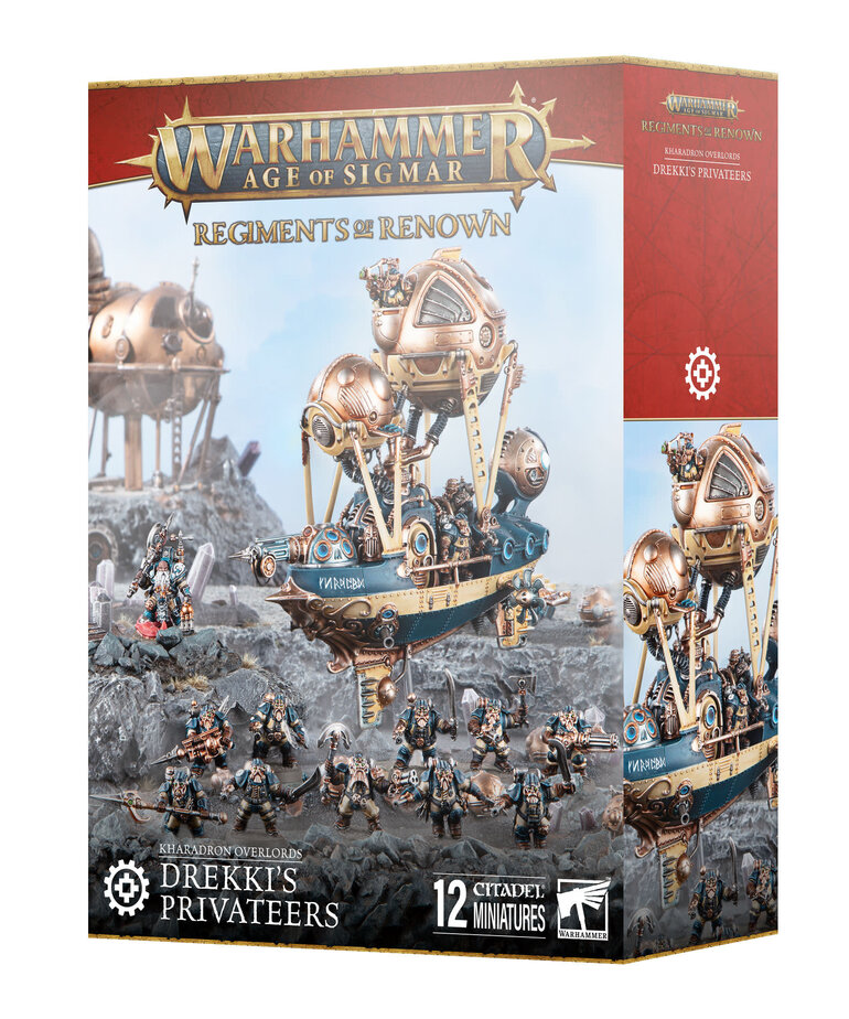 Games Workshop - GAW Warhammer: Age of Sigmar - Kharadron Overlords - Drekki's Privateers