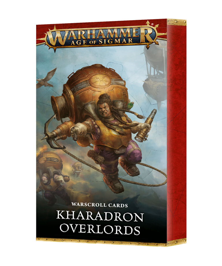 Games Workshop - GAW Warhammer: Age of Sigmar - Warscroll Cards - Kharadron Overlords