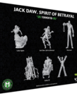 Wyrd Miniatures - WYR Malifaux 4E - Resurrectionists - Jack Daw, Spirit of Betrayal
