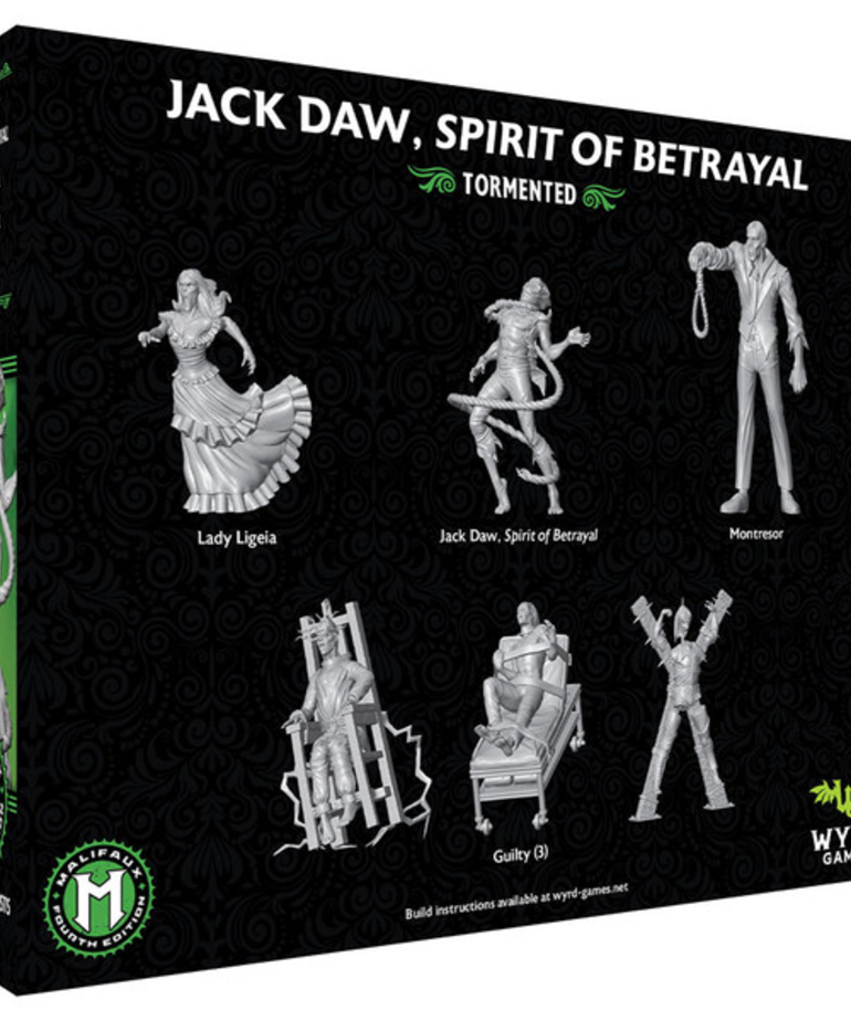 Wyrd Miniatures - WYR Malifaux 4E - Resurrectionists - Jack Daw, Spirit of Betrayal