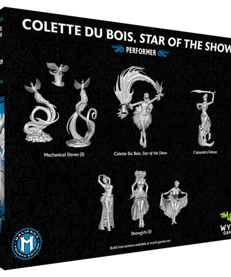 Wyrd Miniatures - WYR Malifaux 4E - Arcanists - Colette Du Bois, Star of the Show