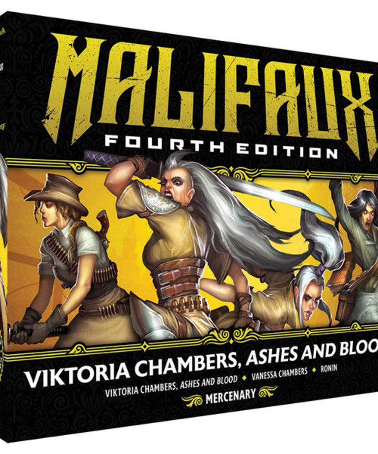 Wyrd Miniatures - WYR Malifaux 4E - Outcasts - Viktoria Chambers, Ashes & Blood