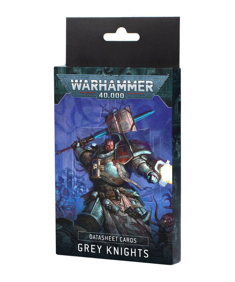 Games Workshop - GAW Warhammer 40K - Datasheet Cards - Grey Knights