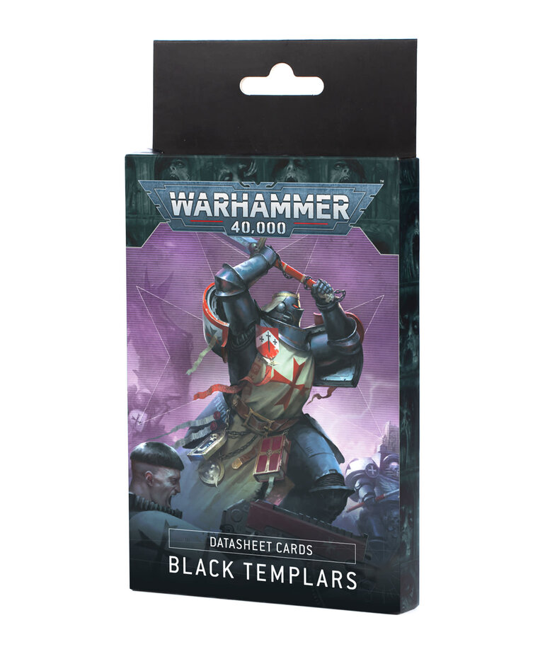 Games Workshop - GAW Warhammer 40K - Datasheet Cards - Black Templars