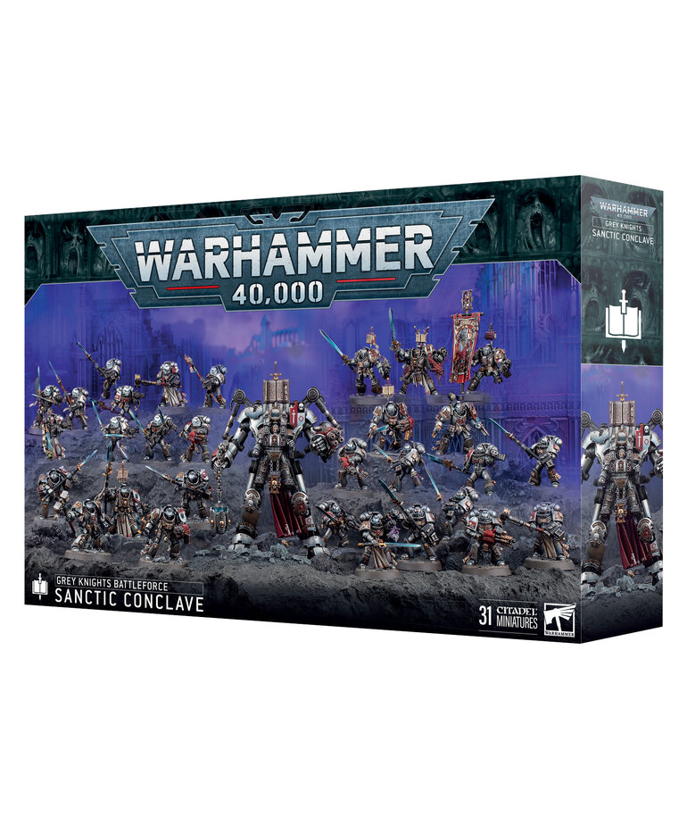 Games Workshop - GAW Warhammer 40K - Grey Knights -Sanctic Conclave
