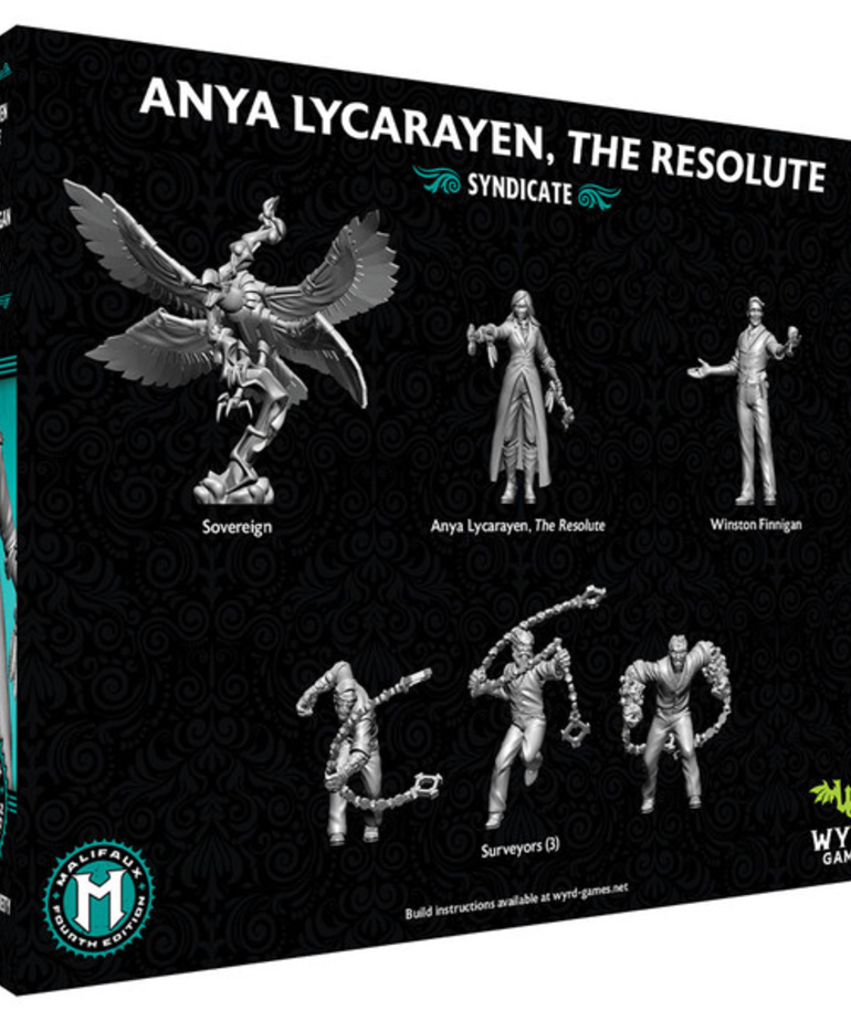 Wyrd Miniatures - WYR Malifaux 4E - Explorer's Society - Anya Lycarayen, The Resolute