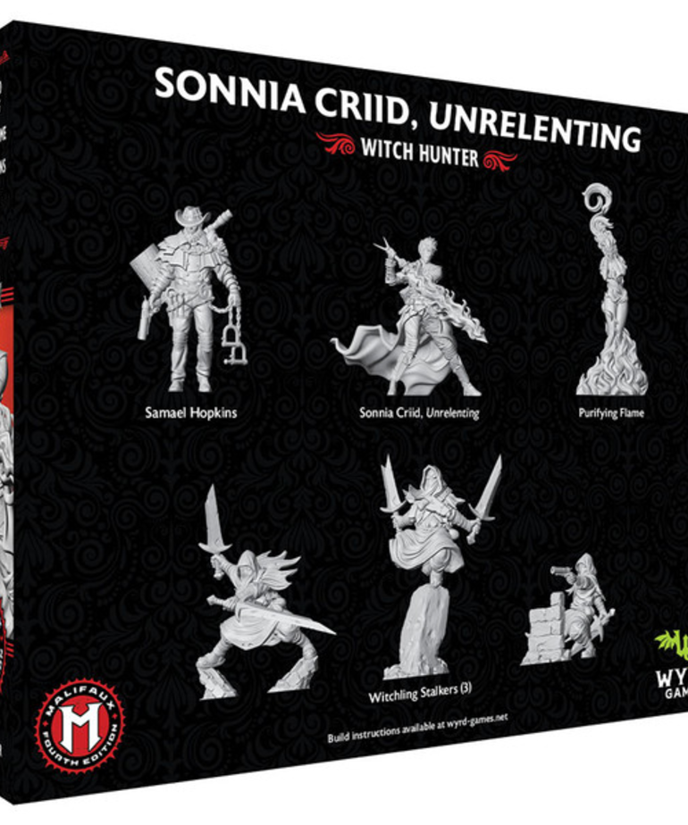 Wyrd Miniatures - WYR PRESALE Malifaux 4E - Sonnia Criid, Unrelenting 09/00/2025