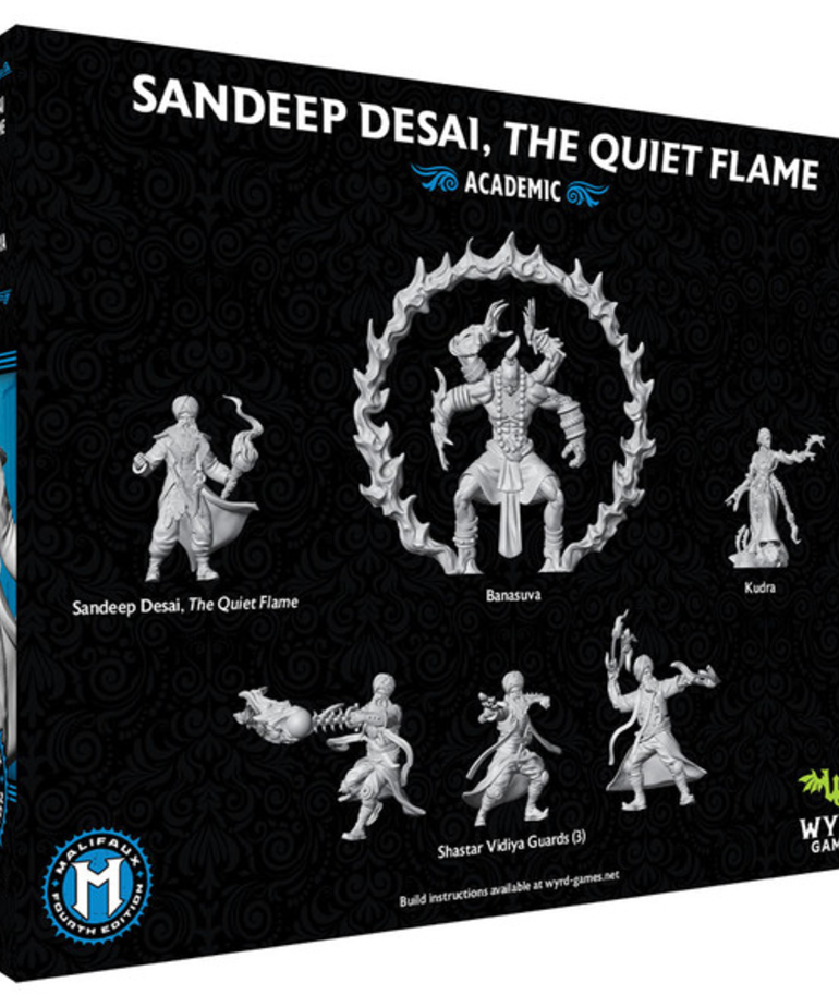 Wyrd Miniatures - WYR Malifaux 4E - Arcanists - Sandeep Desai, The Quiet Flame