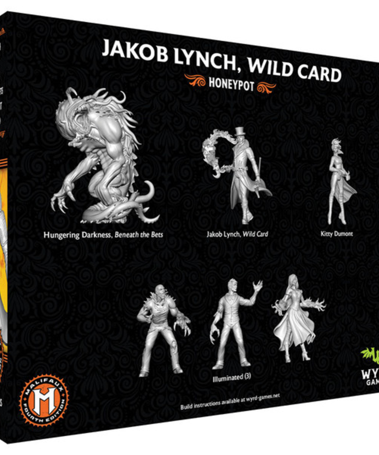 Wyrd Miniatures - WYR PRESALE Malifaux 4E - Jakob Lynch, Wild Card 09/00/2025
