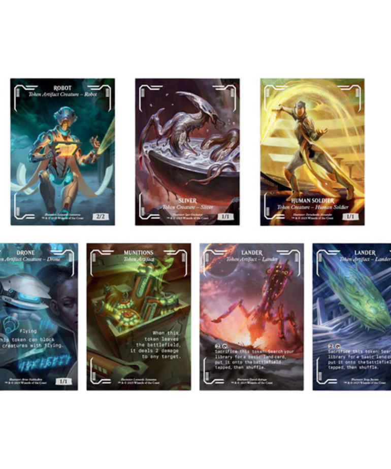 Beadle & Grimm - BAG Beadle & Grimm - Magic: The Gathering - Edge of Eternities Token Set