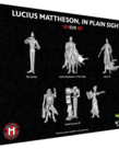 Wyrd Miniatures - WYR Malifaux 4E - Guild - Lucius Mattheson, In Plain Sight