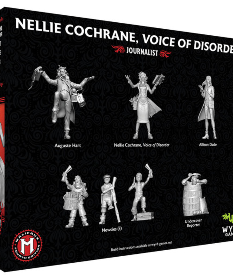 Wyrd Miniatures - WYR Malifaux 4E - Guild - Nellie Cochrane, Voice of Disorder