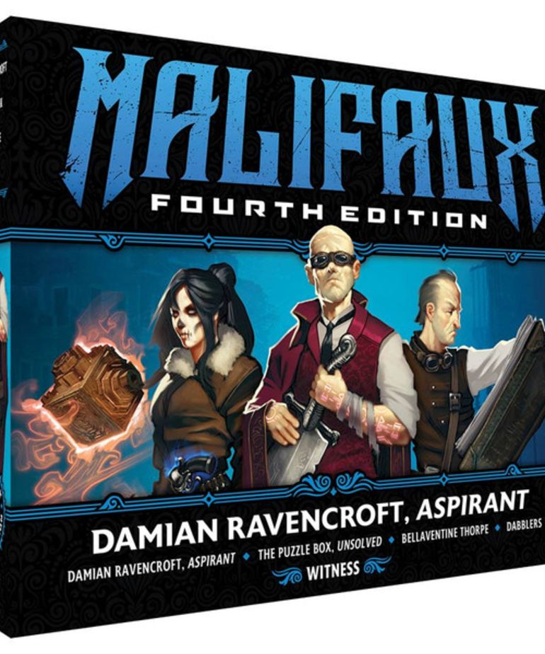 Wyrd Miniatures - WYR Malifaux 4E - Arcanists - Damian Ravencroft, Aspirant