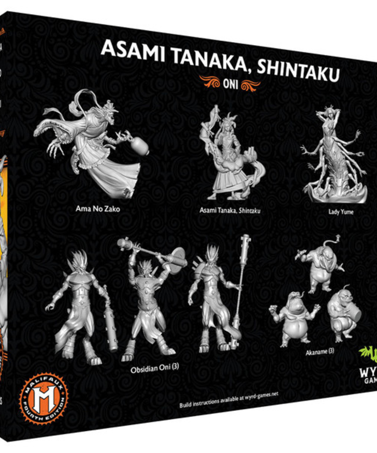 Wyrd Miniatures - WYR PRESALE Malifaux 4E - Asami Tanaka, Shintaku 10/00/2025