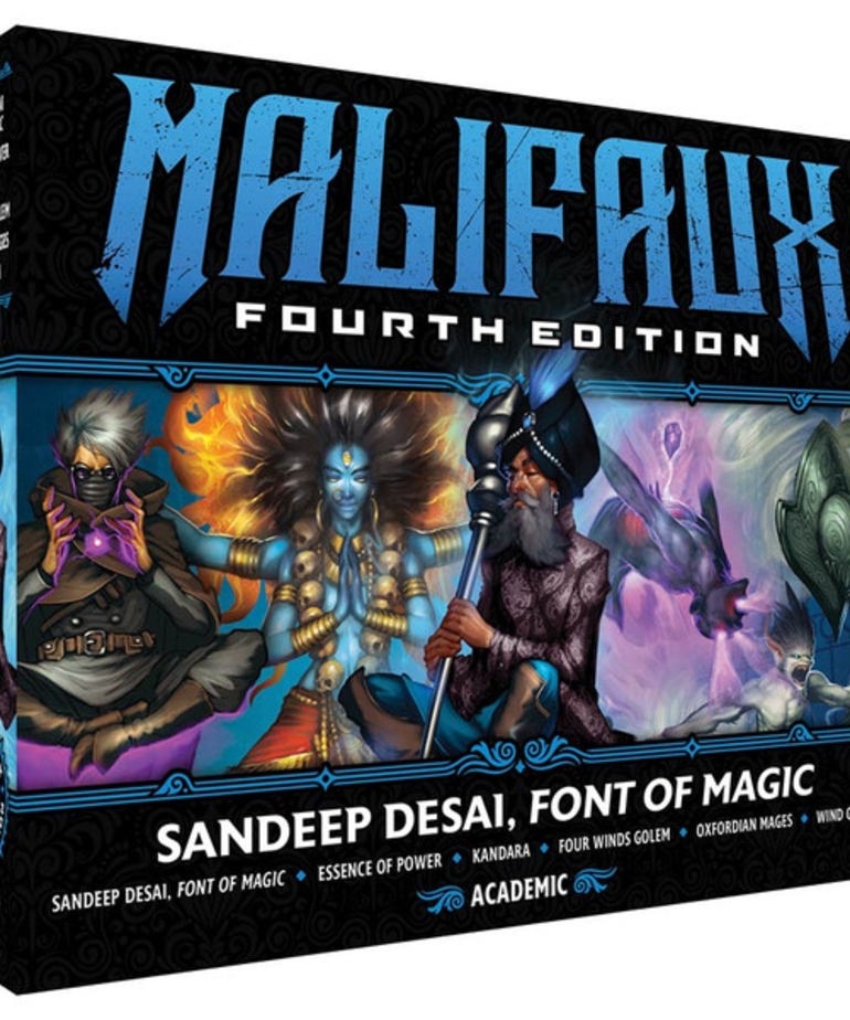 Wyrd Miniatures - WYR PRESALE Malifaux 4E - Sandeep Desai, Font of Magic 11/00/2025