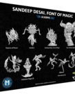 Wyrd Miniatures - WYR Malifaux 4E - Arcanists - Sandeep Desai, Font of Magic