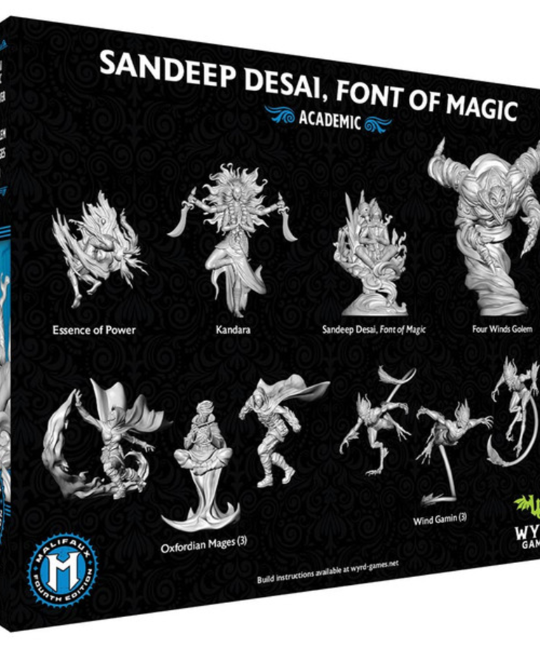 Wyrd Miniatures - WYR Malifaux 4E - Arcanists - Sandeep Desai, Font of Magic