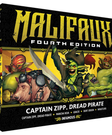 Wyrd Miniatures - WYR Outcasts - Captain Zipp, Dread Pirate