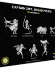 Wyrd Miniatures - WYR PRESALE Malifaux 4E - Captain Zipp, Dread Pirate 11/00/2025