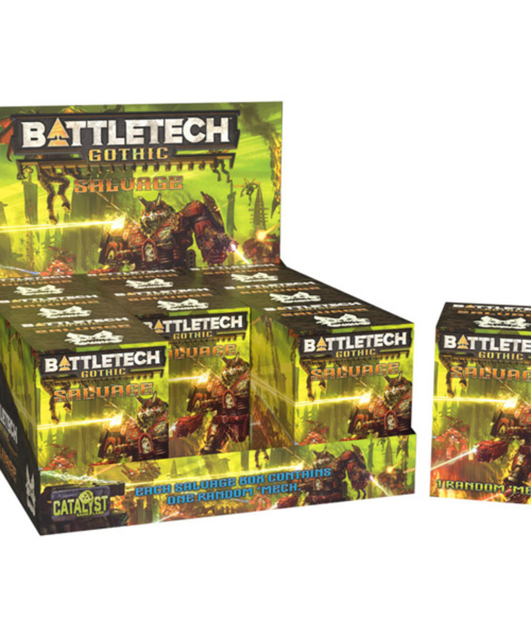 Catalyst Game Labs - CYT BattleTech - Gothic: Salvage Box POP Display (9)