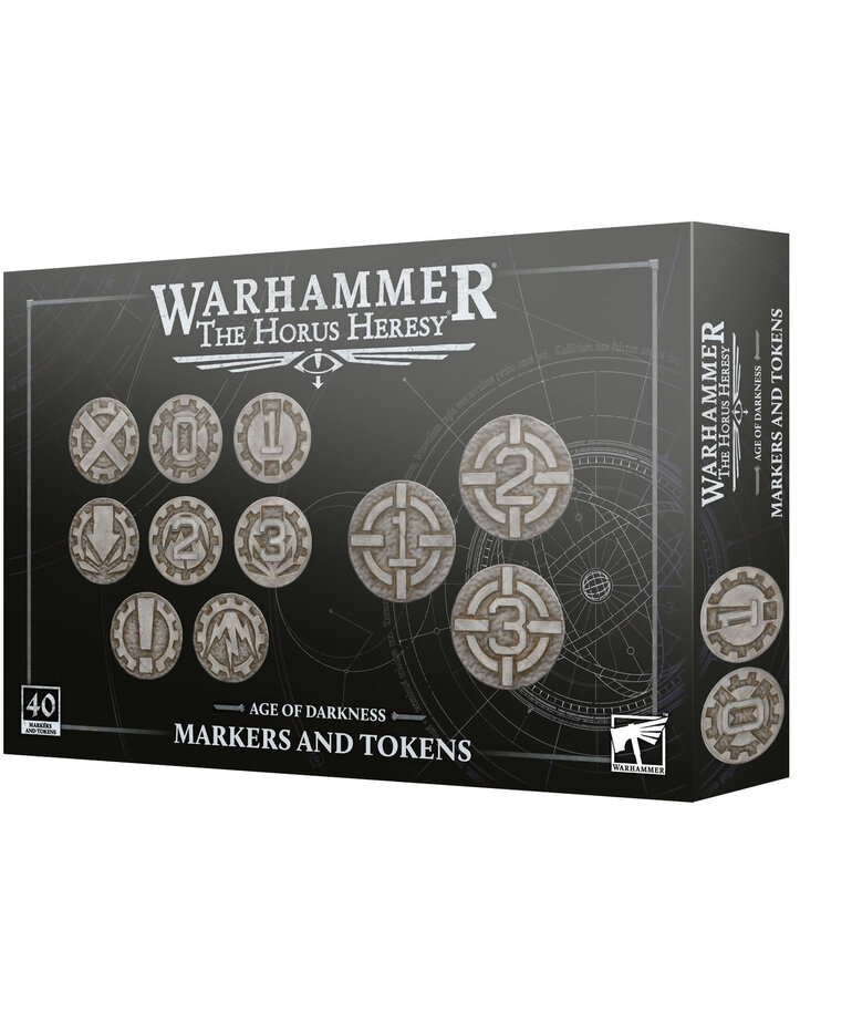 Games Workshop - GAW Warhammer: The Horus Heresy - Age of Darkness - Markers & Tokens