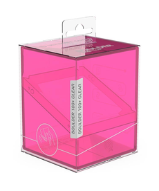 Ultimate Guard - UGD 100+ Boulder Deck Box - Clear Rhodonite