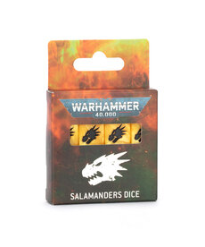 Games Workshop - GAW Salamanders Dice