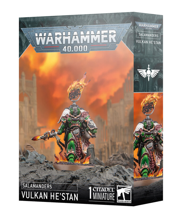 Games Workshop - GAW Warhammer 40K - Salamanders - Vulkan He'stan
