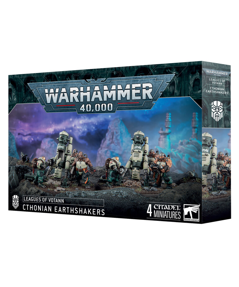 Games Workshop - GAW Warhammer 40K - Leagues of Votann - Cthonian Earthshakers