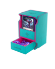 Gamegenic - GG Gamesgenic - Watchtower 100+ XL Covertible Deck Box - Teal/Pink