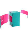 Gamegenic - GG Gamesgenic - Watchtower 100+ XL Covertible Deck Box - Teal/Pink