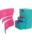 Gamegenic - GG Gamegenic - Stronghold 200+ XL Convertible Deck Box - Teal/Pink