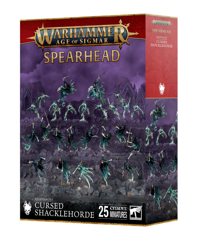 Games Workshop - GAW Warhammer: Age of Sigmar - Spearhead - Nighthaunt - Cursed Shacklehord