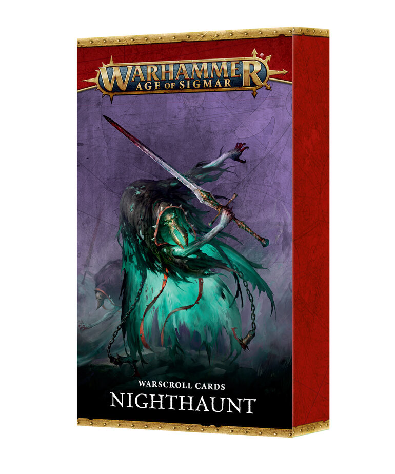 Games Workshop - GAW Warhammer: Age of Sigmar - Warscroll Cards - Nighthaunt