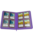 Gamegenic - GG Gamegenic - Zip-Up Album - 8-Pocket Purple