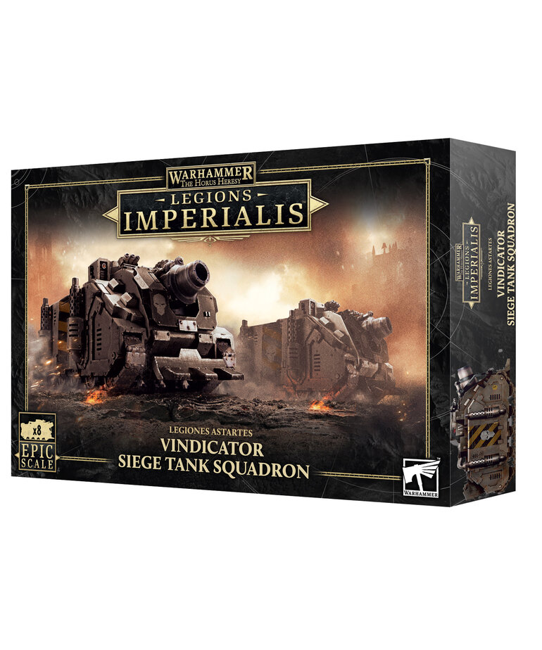 Games Workshop - GAW Warhammer: The Horus Heresy - Legions Imperialis - Vindicator Siege Tank Squadron