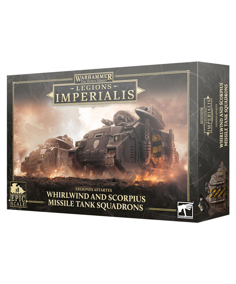 Games Workshop - GAW Warhammer: The Horus Heresy - Legions Imperialis - Whirlwind Skorpius Missile Tank Squad