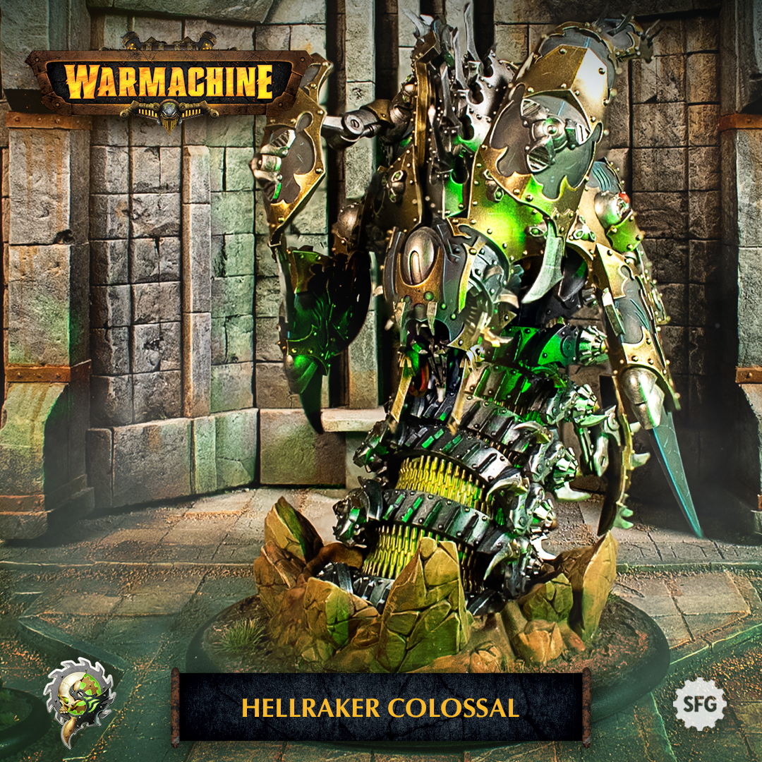 Warmachine - Cryx - Kraken, Sepulcher - Figurines et Hobby