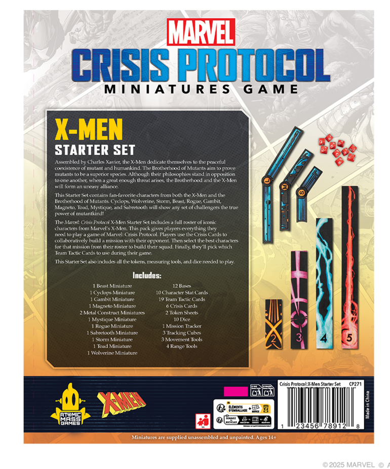 Atomic Mass Games - AMG Marvel: Crisis Protocol - X-Men Starter Set