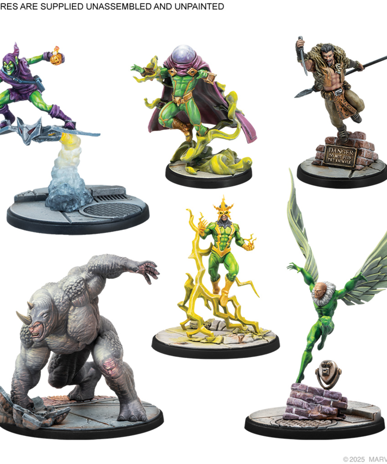 Atomic Mass Games - AMG Marvel: Crisis Protocol - Spider Foes Starter Set