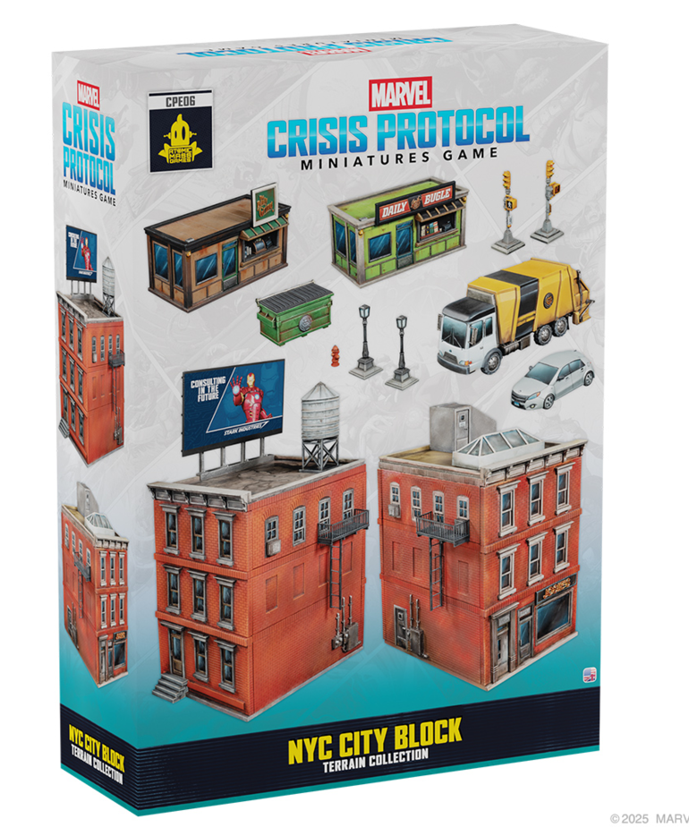 Atomic Mass Games - AMG Marvel: Crisis Protocol - NYC City Block Terrain Collection